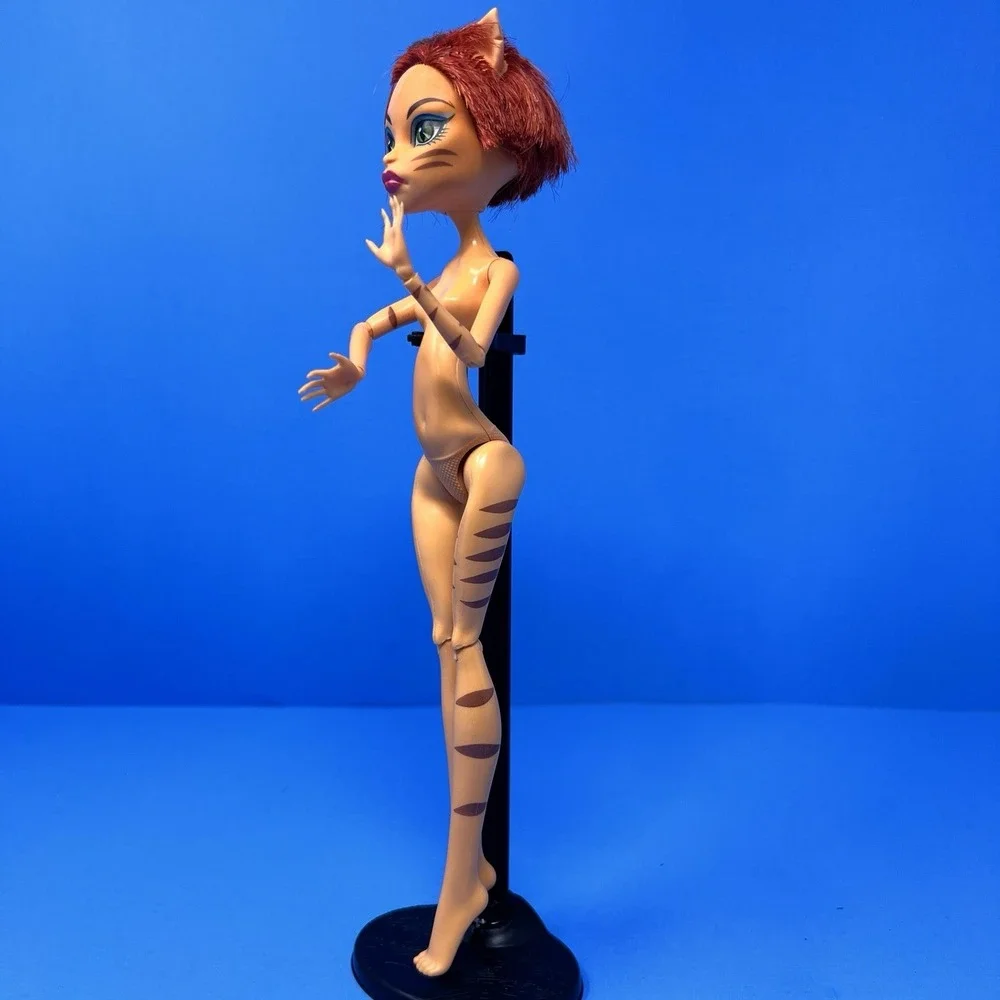 Monster High Toralei‎ Stripe Doll Freaky Field Trip Mattel Rare Toy Figure 2011